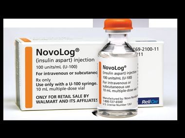 Walmart says its ReliOn NovoLog Insulin offers patients a savings of 58% to 75% of the cash price of branded analog insulin products.