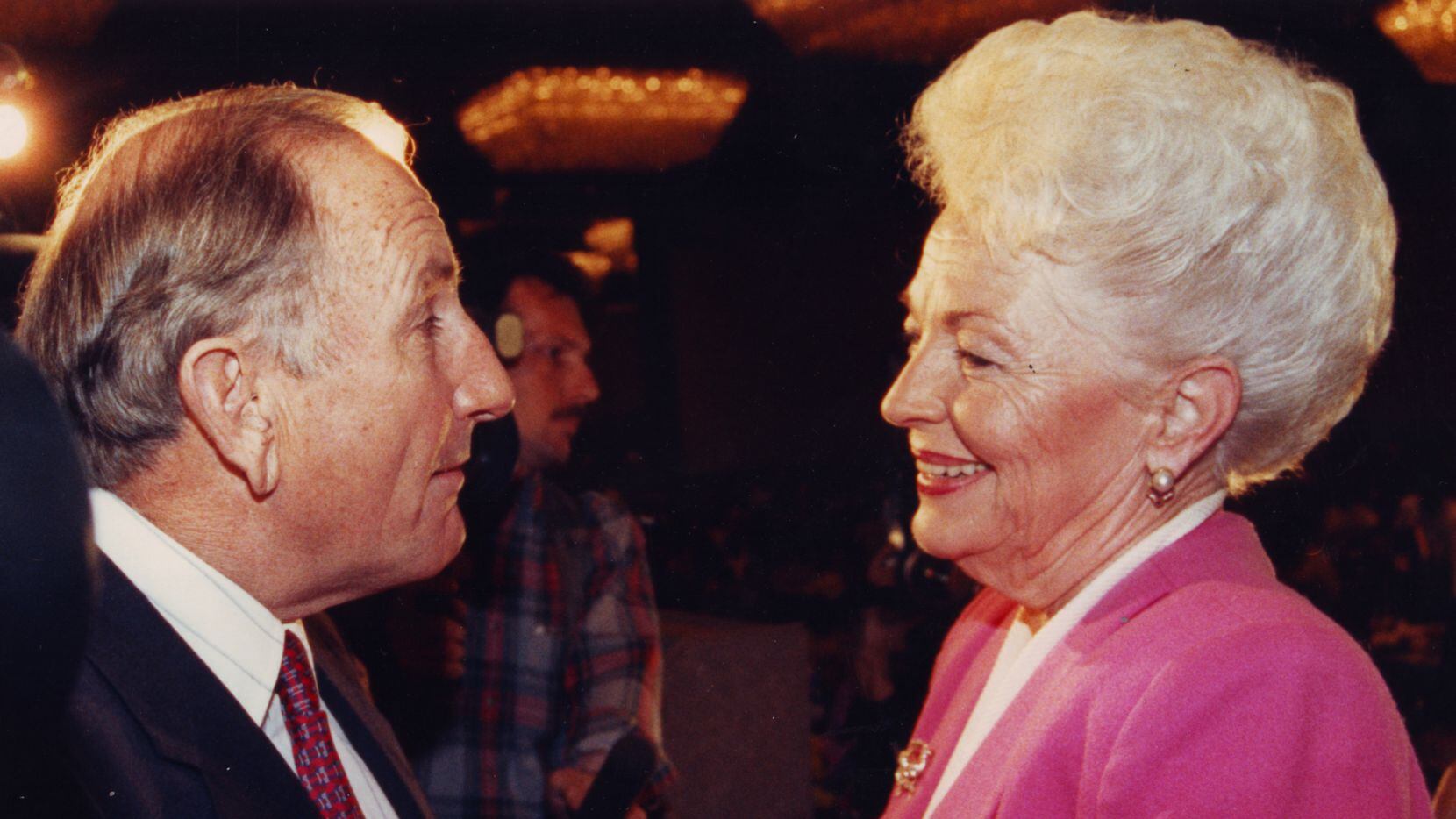 Republican Clayton Williams told Democrat Ann Richards that she was a liar and refused to...