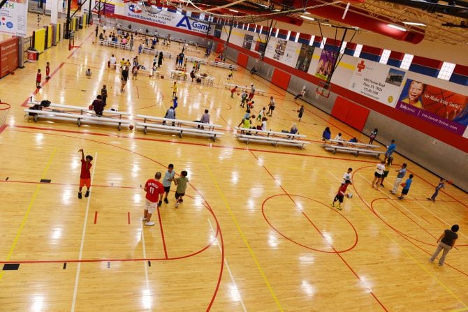 In this 2013 file photo, kids practice at Plano Sports Authority, a nonprofit that provides...