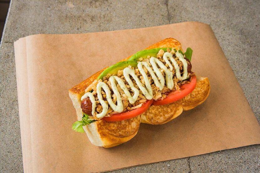 Dog Haus' first restaurant in Texas opens July 22, 2017 in Richardson. Here's the Sooo Cali...