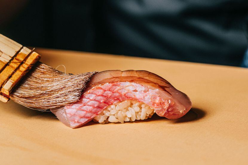 At Sushi | Bar, opening Dec. 1, 2023 in Dallas, guests will receive 17 courses of nigiri.
