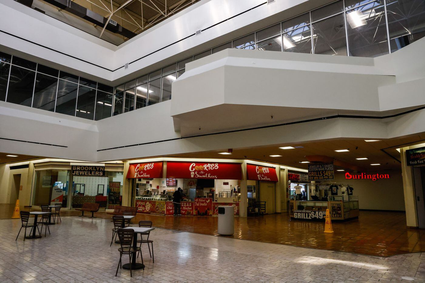 Old mall center as part of the redevelopment of RedBird in South Dallas on Friday, Oct. 21,...