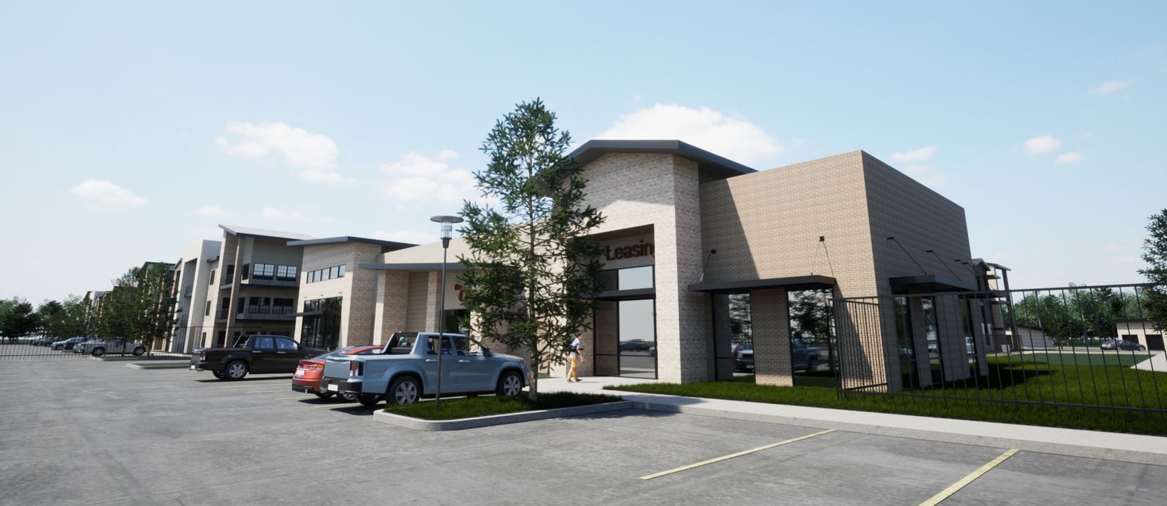 The Eastwood Village apartments in Melissa will include 10 buildings and a community center...