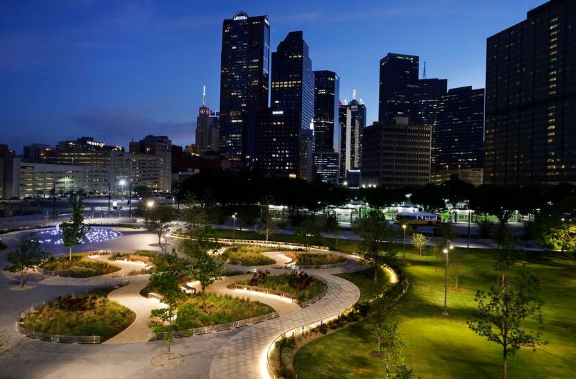 Carpenter Park, on the eastern side of downtown Dallas, has a distinctively different...