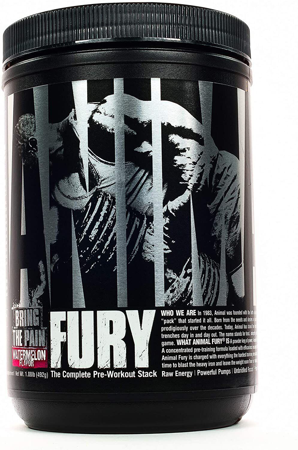 Animal fury black logo