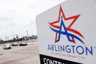 Arlington is located in Tarrant County to the west of Dallas.