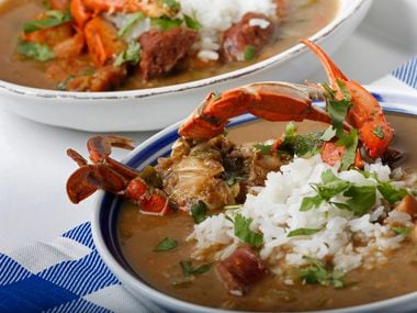 Seafood Gumbo made by Tiffany Derry 