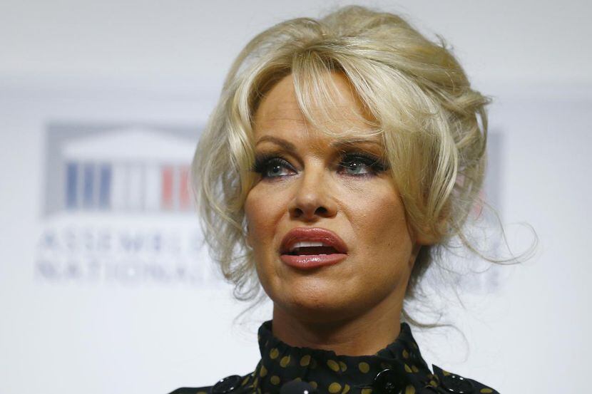 La actriz Pamela Anderson contrajo nupcias en Nochebuena con Dan Hayhurst.
