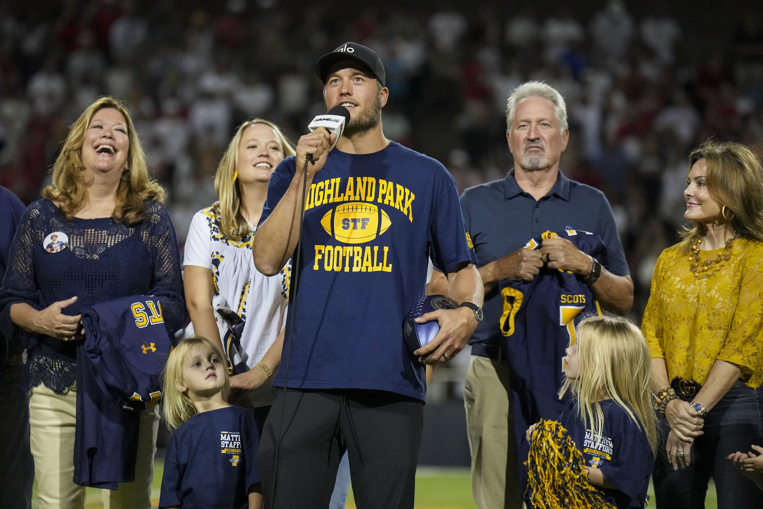 Highland Park to retire Matthew Stafford's jersey during Friday game vs.  Lake Highlands