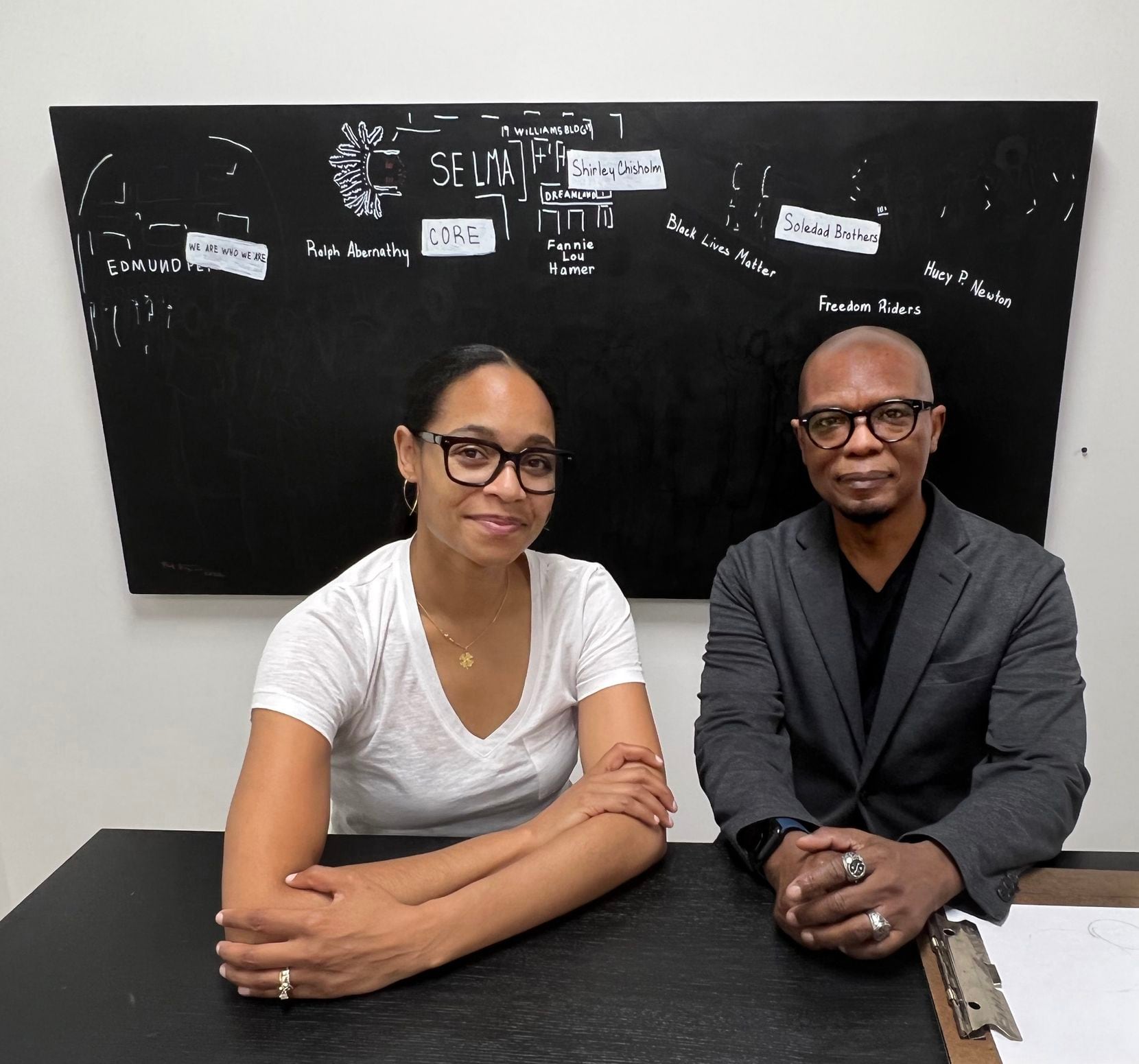Pencil on Paper Gallery co-owners Valerie and Emmanuel Gillespie were both named 2022 Art...