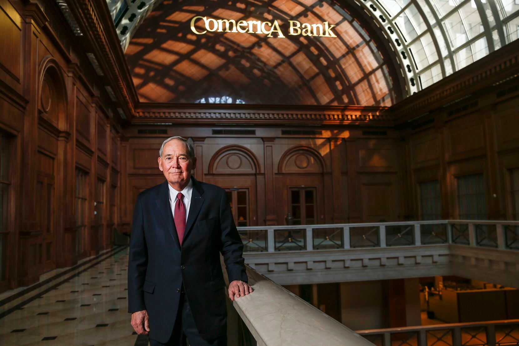 Ralph Babb, who is retiring from Comerica after serving as CEO and chairman, pushed the...
