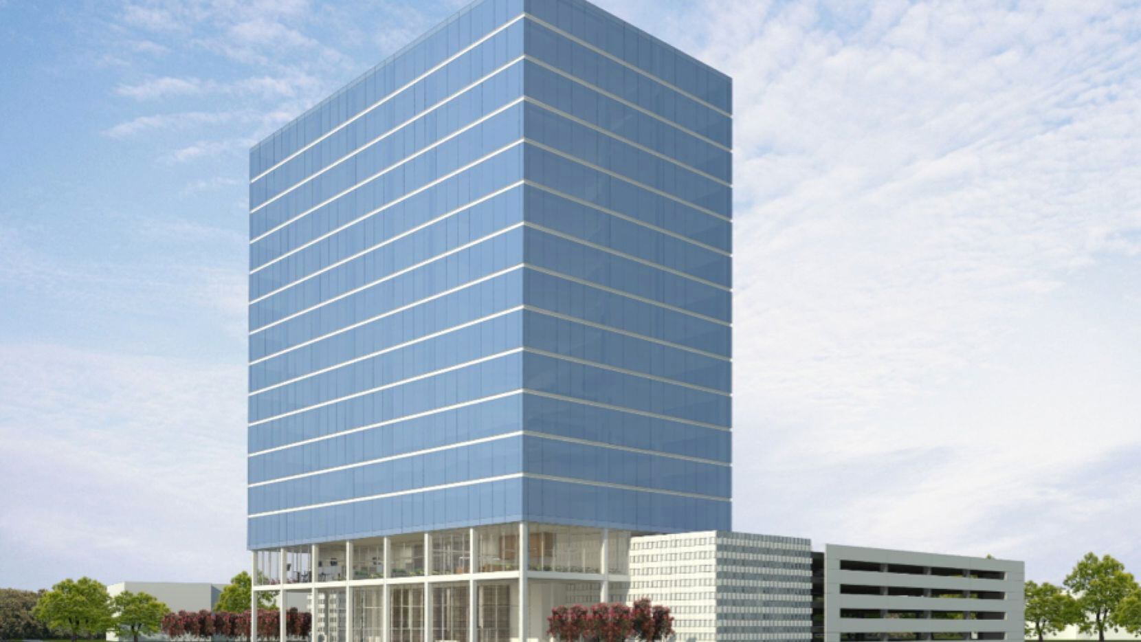 Morrison Dillworth + Walls designed the office tower planned by Cawley Partners in the...