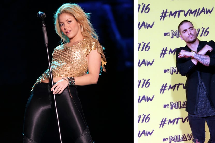 Los colombianos Shakira y Maluma anunciaron su colaboración musical. /AGENCIA REFORMA

