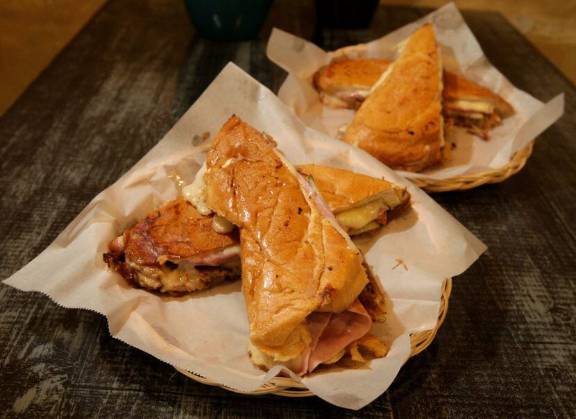 Cuban sandwiches at the Latin Pig
