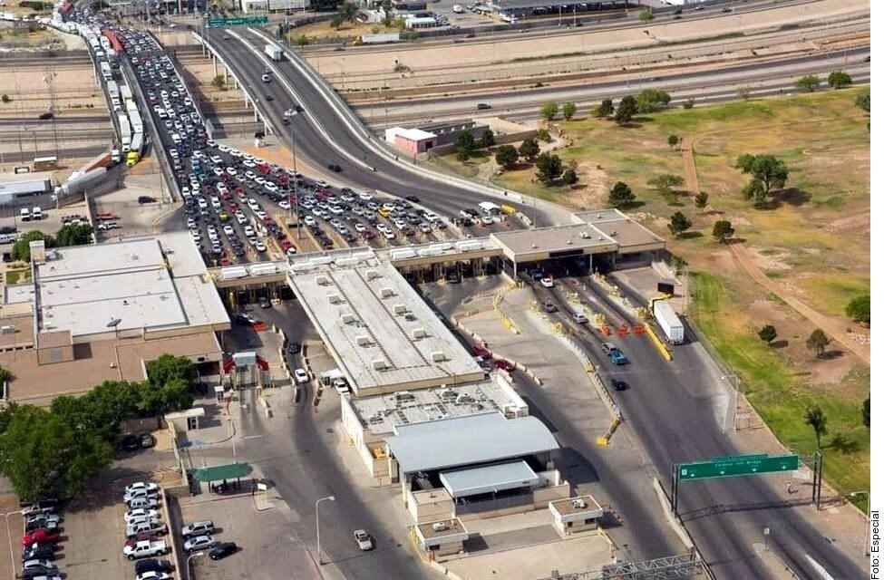 El Puente Internacional Córdova-De las Américas, en Ciudad Juárez, fue cerrado por Estados...