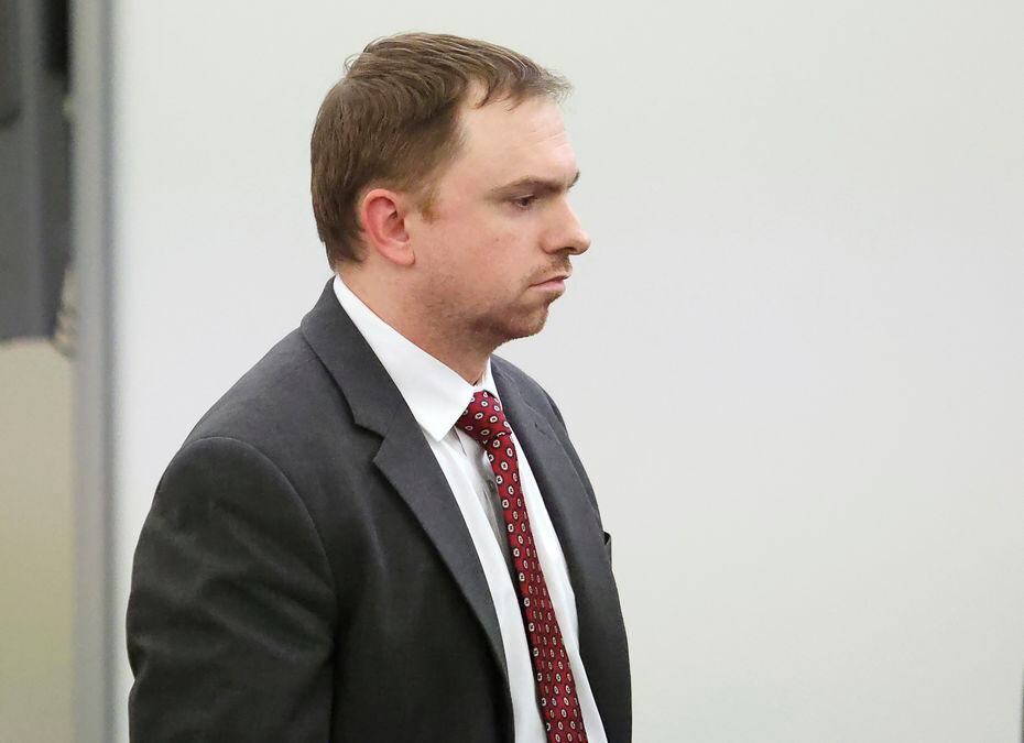 Aaron Dean was sentenced to nearly 12 years in prison after being convicted of manslaughter...
