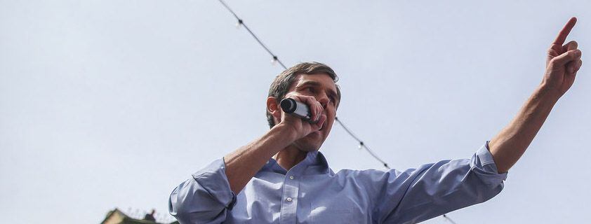 Beto O'Rourke spoke at a presidential campaign kickoff rally on March 30 in downtown El...
