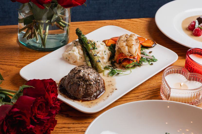 The Finch in Dallas is serving a special Valentine's menu for $140 a couple.