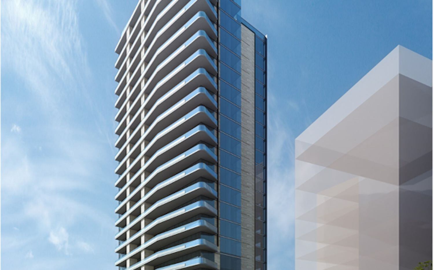 The 24-story Windrose Tower is part of the $3 billion Legacy West development in Plano.