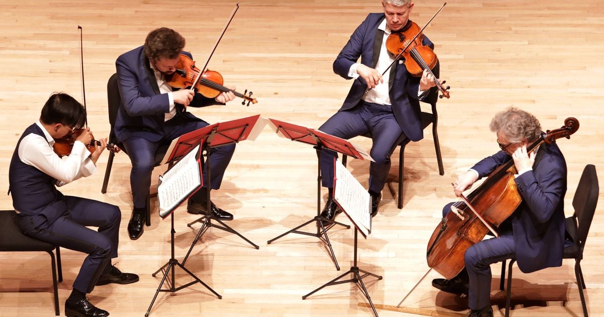 Skvělé Vienna Connections v Diotima Quartet, ale bylo to příliš hlasité