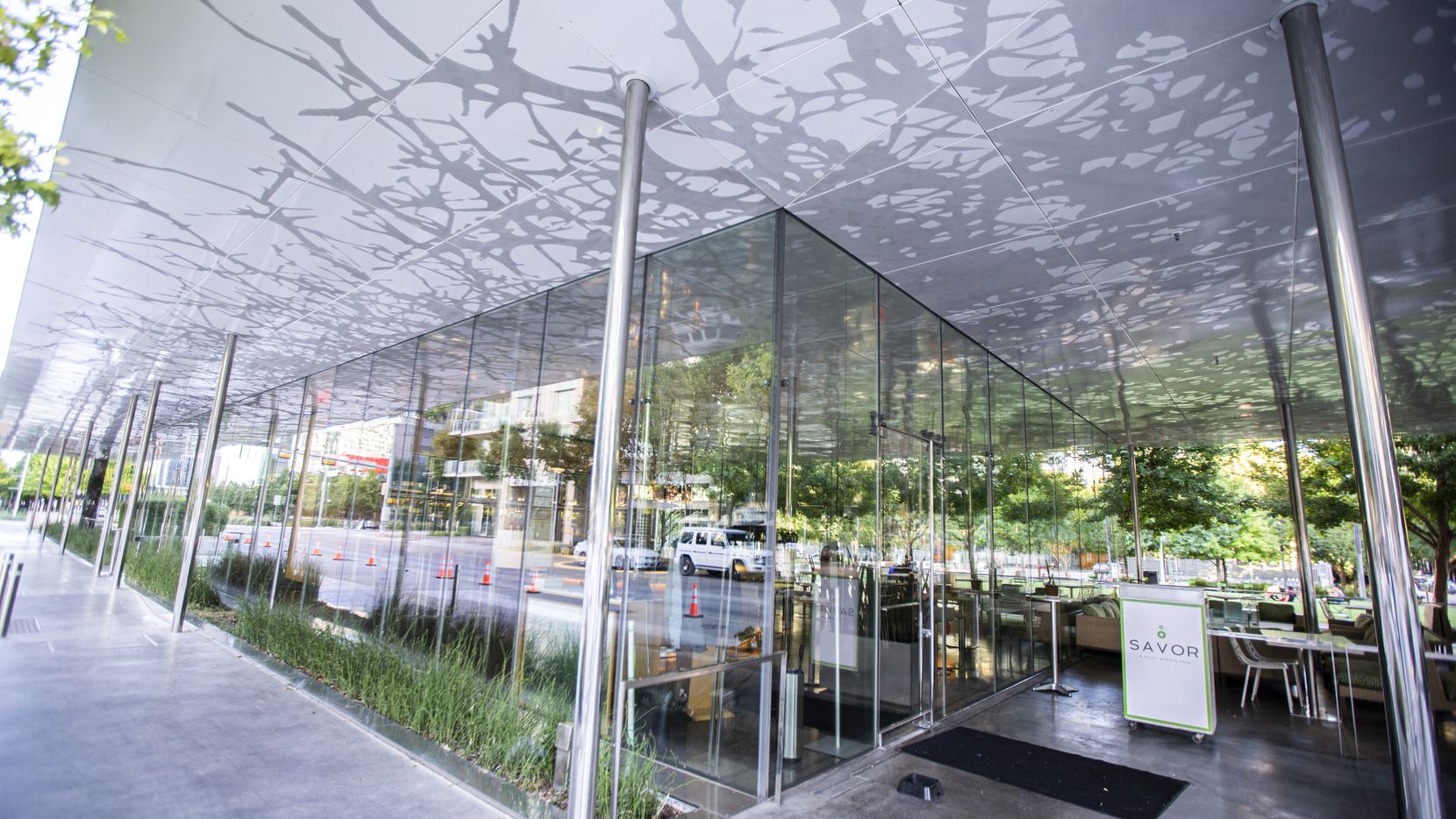 Savor in Klyde Warren Park closes Aug. 23, 2020. The park "really relies on earned revenue...