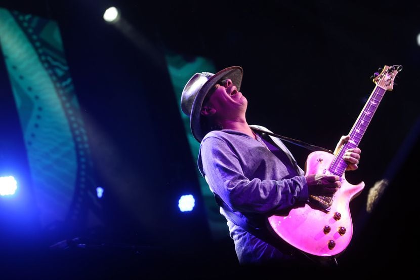 El guitarrista Carlos Santana. AGENCIA REFORMA.
