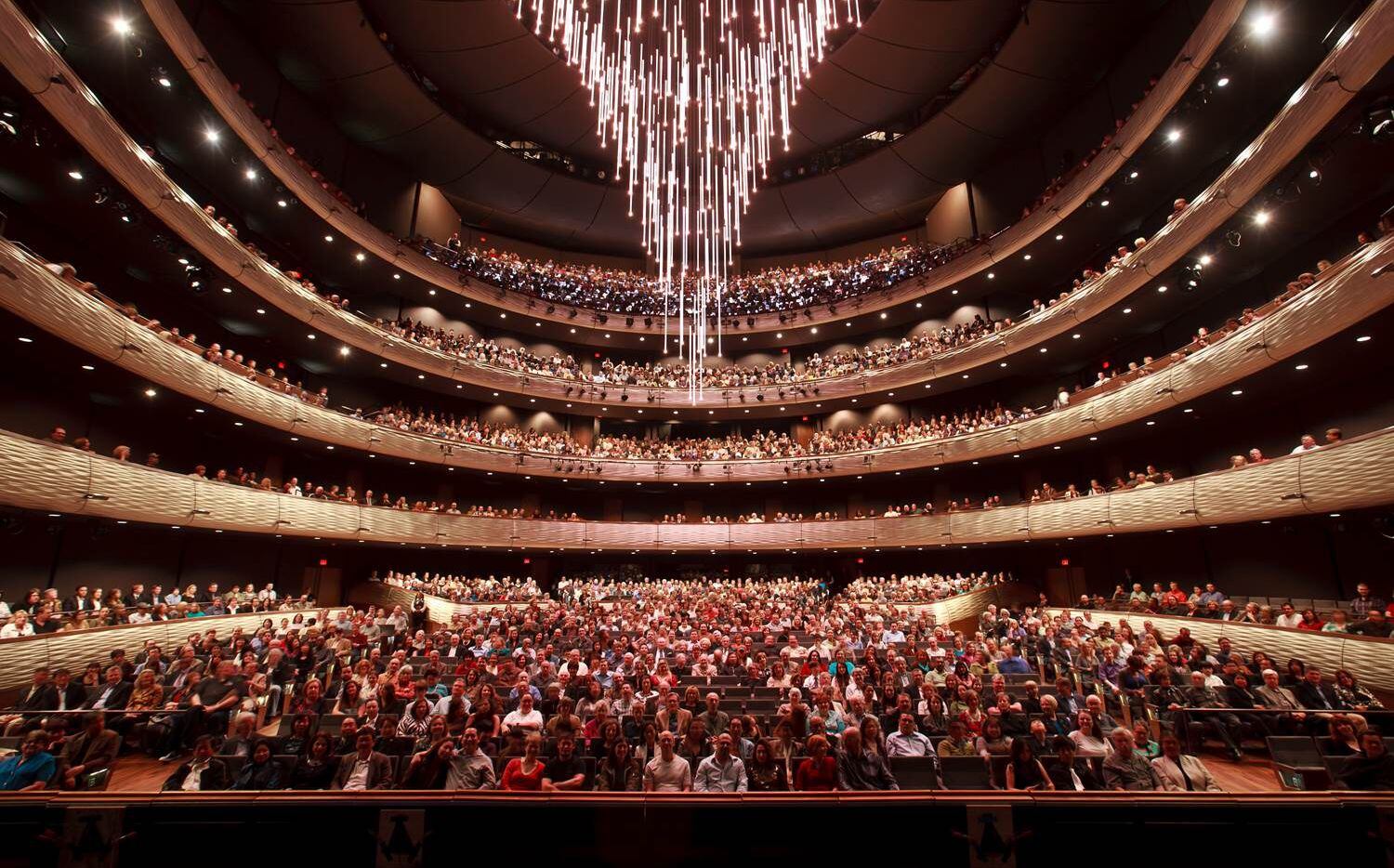 The Winspear Opera House, home of the Dallas Opera.