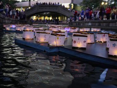 The first annual "Illuminate Irving" was at Mandalay Canal in Las Colinas in October, 2016....