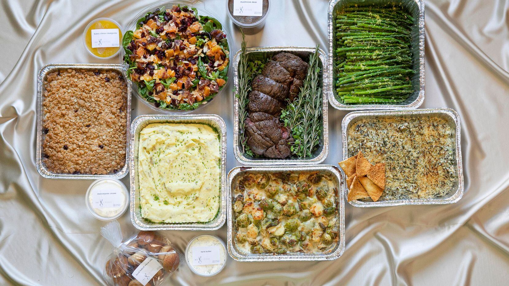 Two Sisters Catering is offering takeout packages this holiday season.