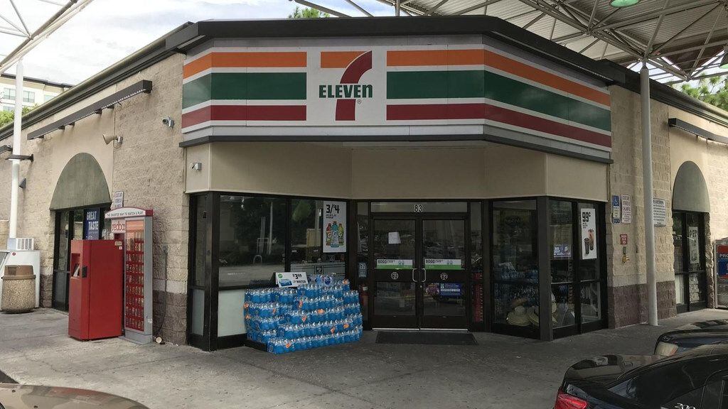 A 7-Eleven store in downtown Orlando, Fla., on July 24, 2018. (Kyle Arnold/Orlando...