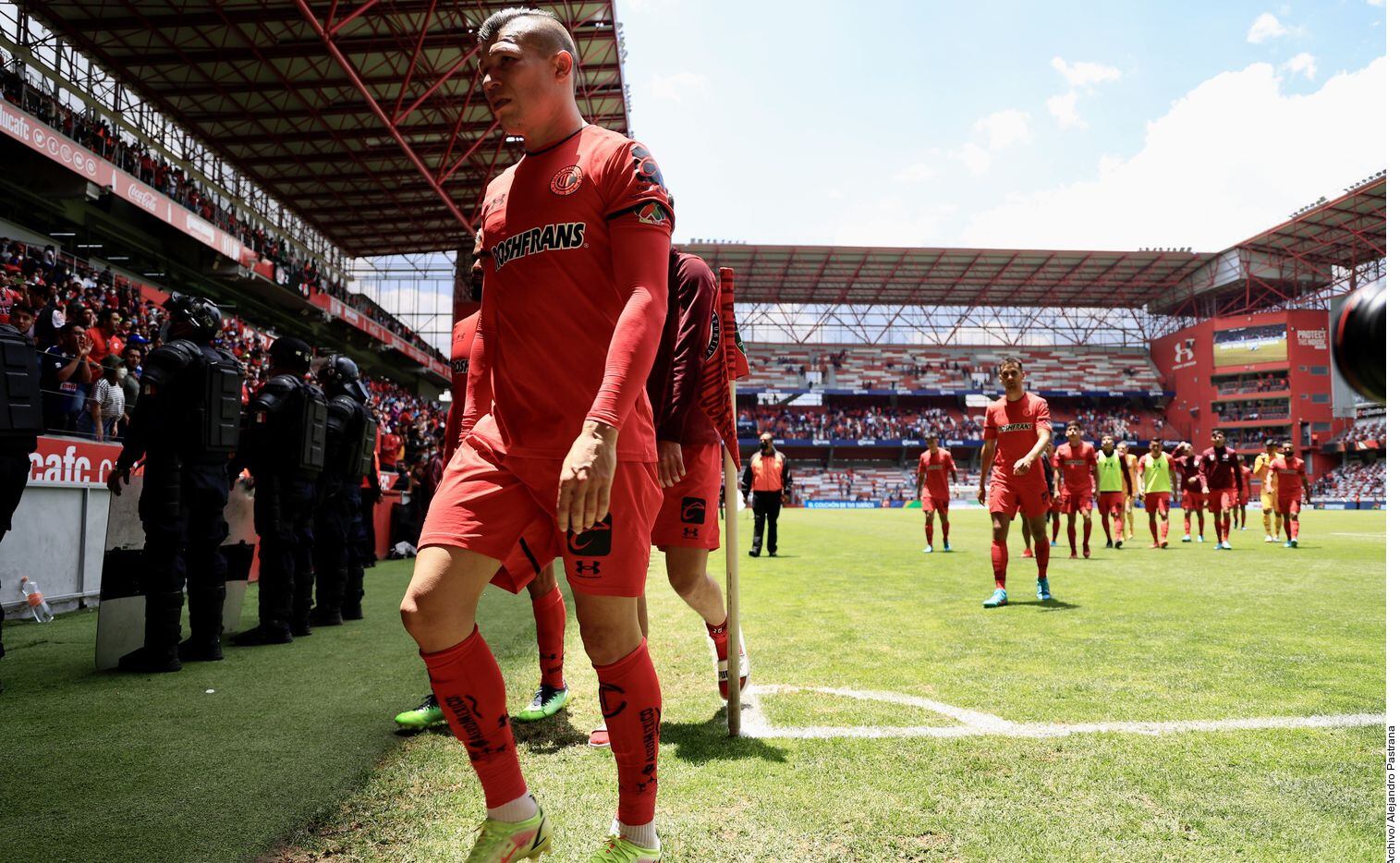 Se roban los uniformes del Toluca para la temporada 2022-2023