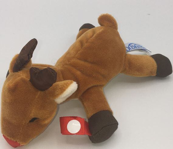 This Dr. Brown's Lovey reindeer pacifier holder is among several items recalled because of...