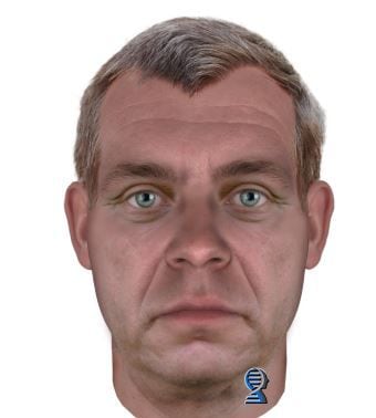 A depiction of what the killer of Julie Fuller might look like if he were 65 years old...