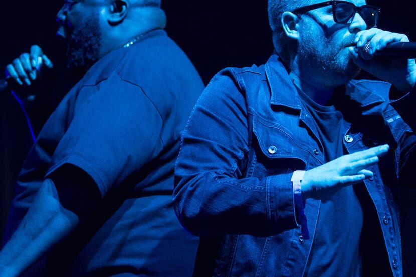 Killer Mike and El-P of Run the Jewels perform in Los Angeles, Calif.