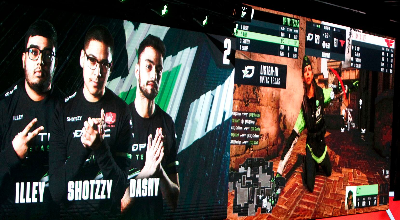 OpTic Texas player Indervir "Illey" Dhaliwal operates during the final championship match...