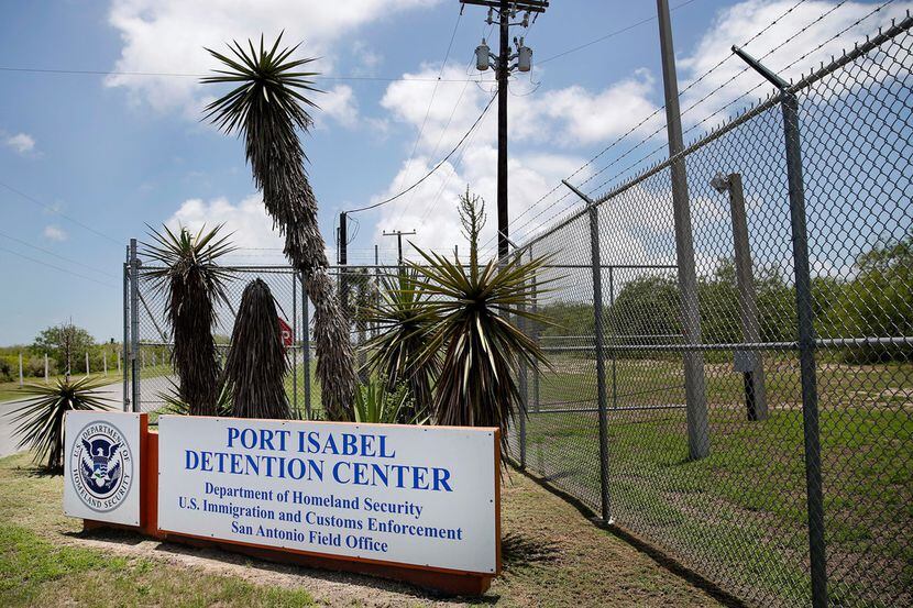 The Port Isabel Detention Center near Los Fresnos.