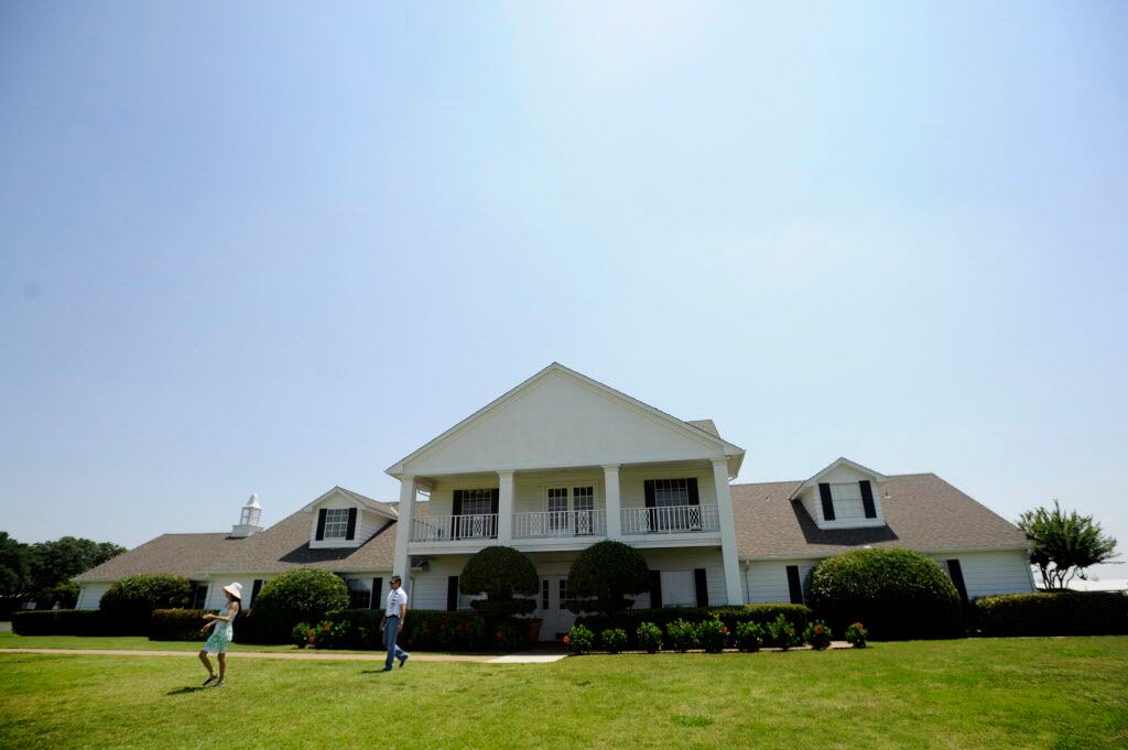 The mansion on Southfork Ranch in Parker.