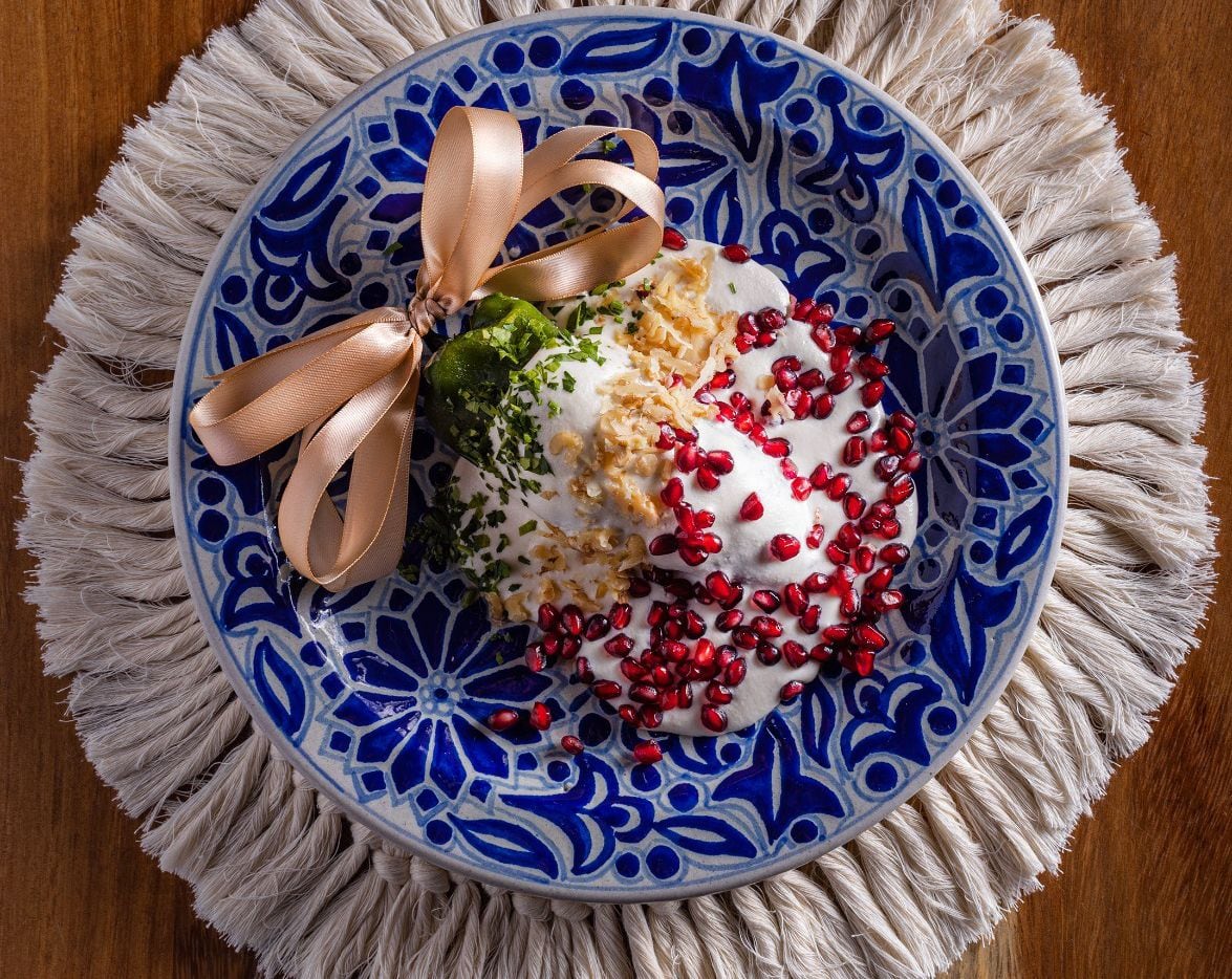 The chile en nogada is featured at Don Artemio restaurant in Fort Worth in honor of Mexican...