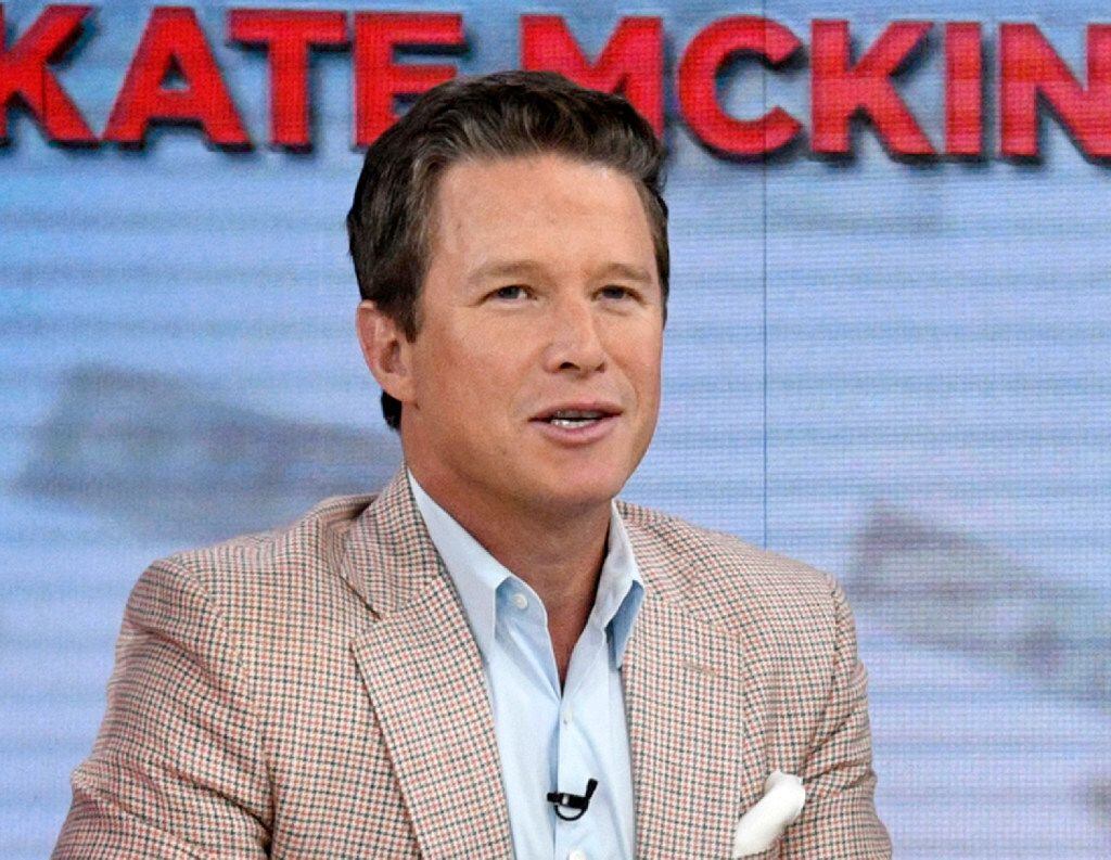 In this Sept. 26, 2016 photo released by NBC, co-host Billy Bush appears on the "Today" show...