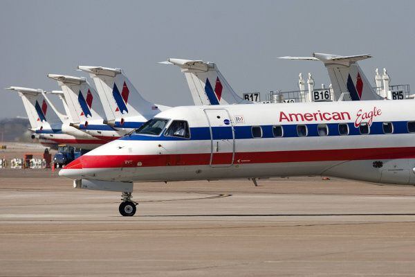 American Airlines' American Eagle regional jets.