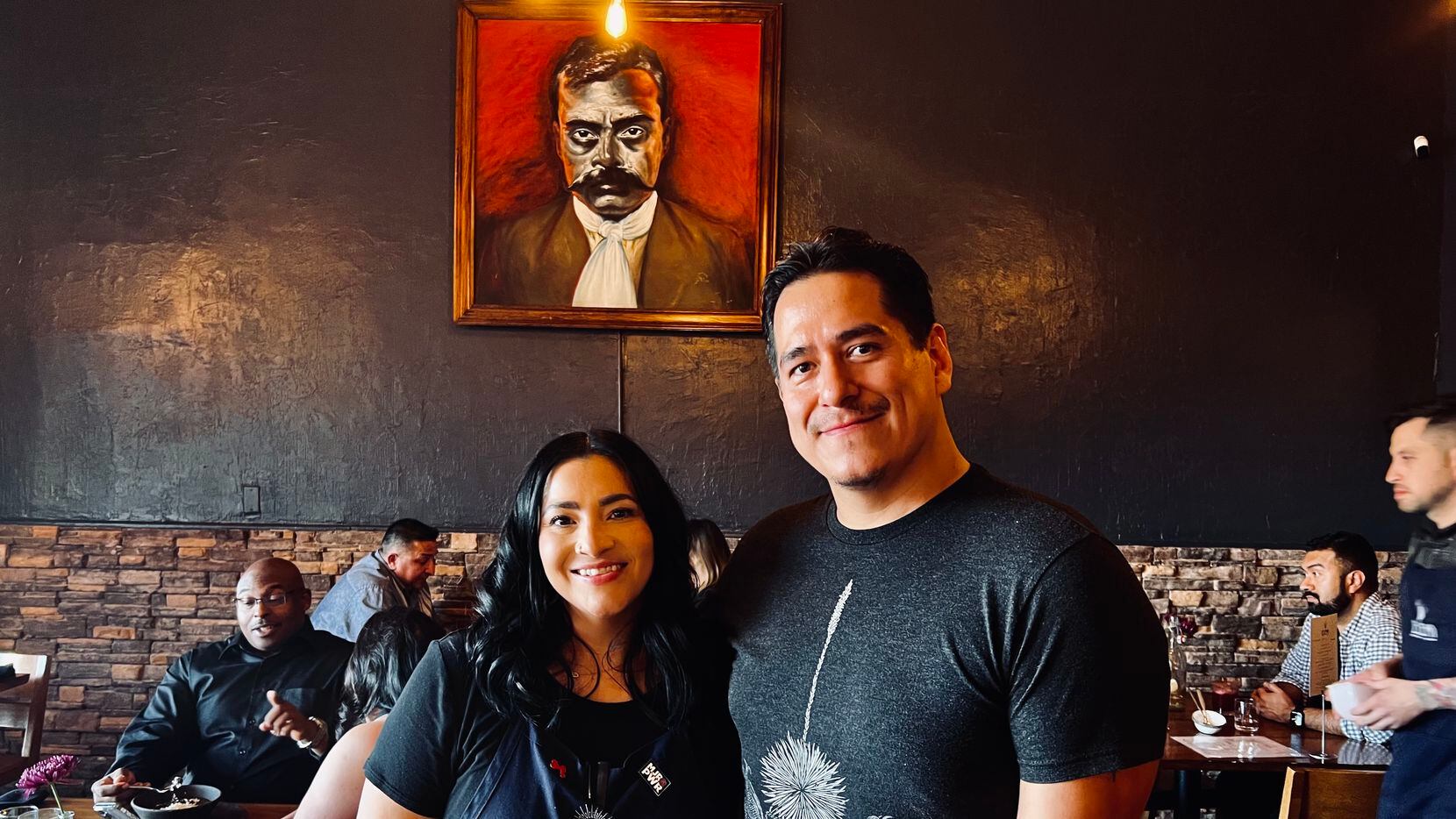 Emilio Marentes and his wife Krystal Marentes operate the restaurant Elemi, a tiny eatery...
