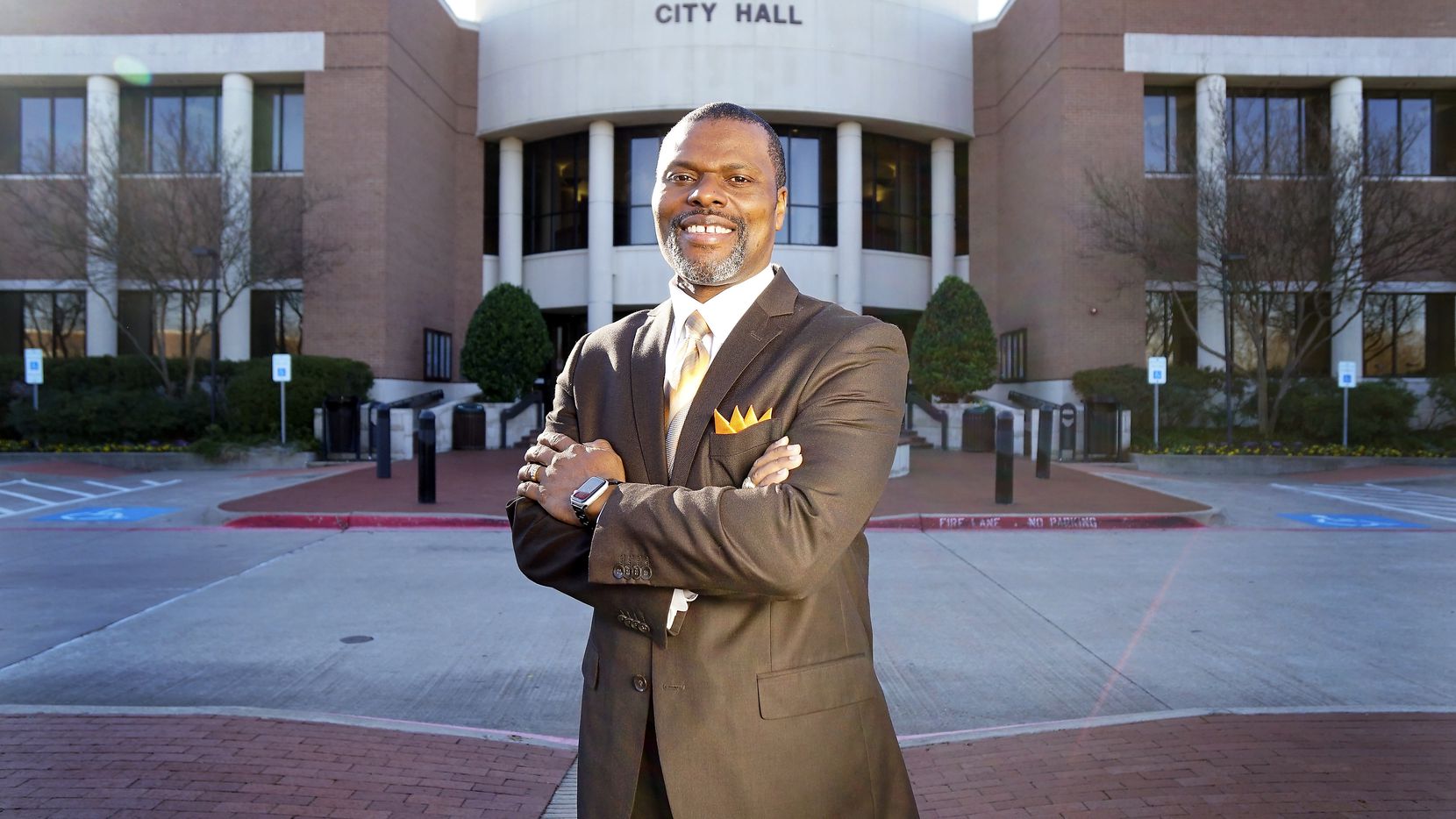Michael Evans, the senior pastor at Bethlehem Baptist Church, is the first Black mayor in...