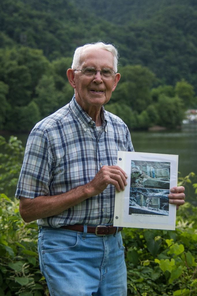 Bobby Kirby was nominated by his neighbors in  Kanawha Falls, W.Va. to be their water system...