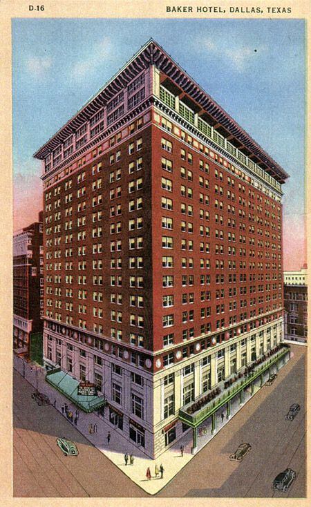 Today In Dallas Photo History 1980 The Baker Hotel Comes Down 3200