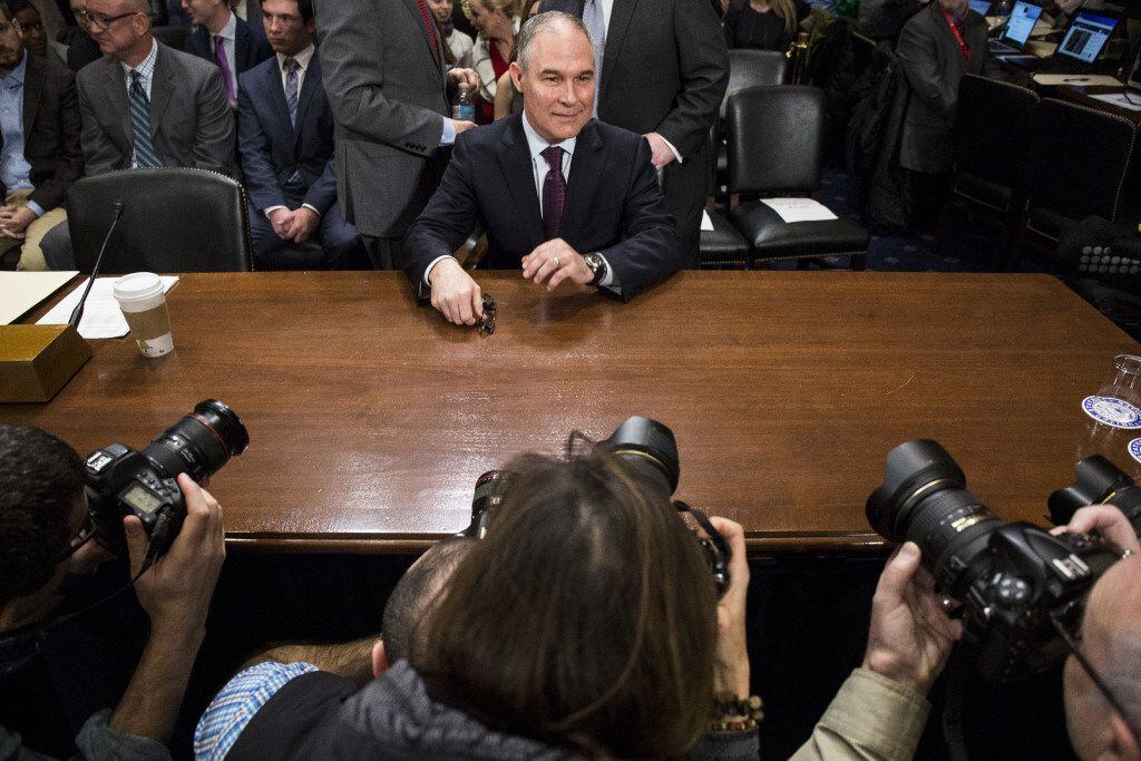 Oklahoma Attorney General Scott Pruitt appeared before a Senate committee on Wednesday....