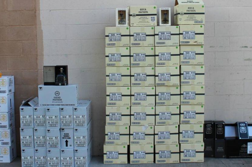 Officials recovered over a thousand bottles of stolen tequila after the alleged thief...