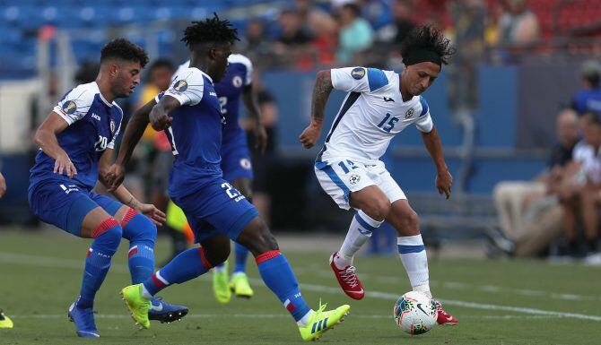 Haití y Nicaragua se enfrentaron el jueves en Frisco. Foto de Omar Vega para Al Día