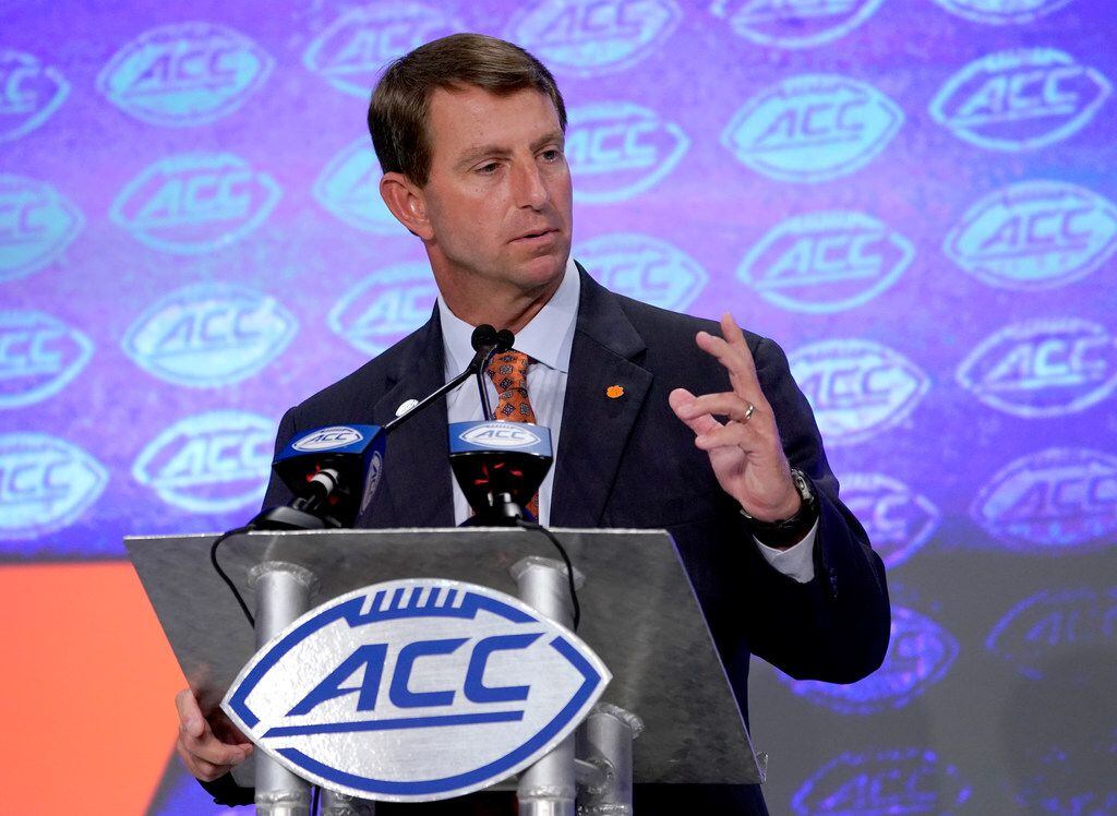 Clemson head coach Dabo Swinney defended his decision not to award a national championship...