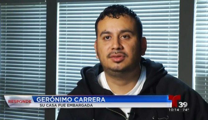 Gerónimo Carrera habla sobre los cobros que una organización le hizo bajo la promesa de...