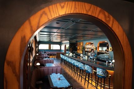 Clifton Club in Dallas is all rounded edges and cozy nooks.